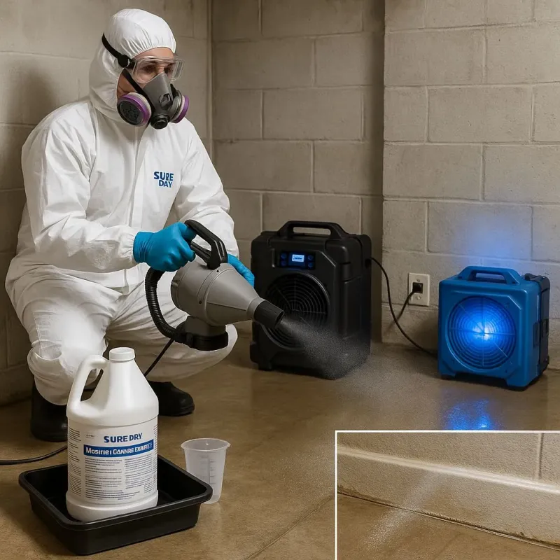 Sanitization and Odor Removal process in North Palm Beach, FL