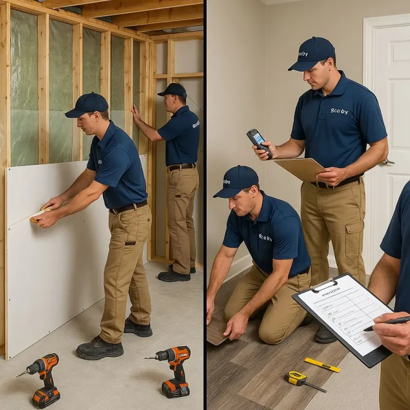 Repairs and Reconstruction process in North Palm Beach, FL
