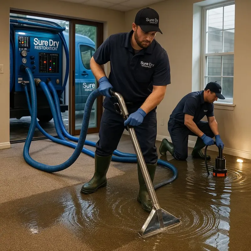 Water Extraction and Removal process in North Palm Beach, FL